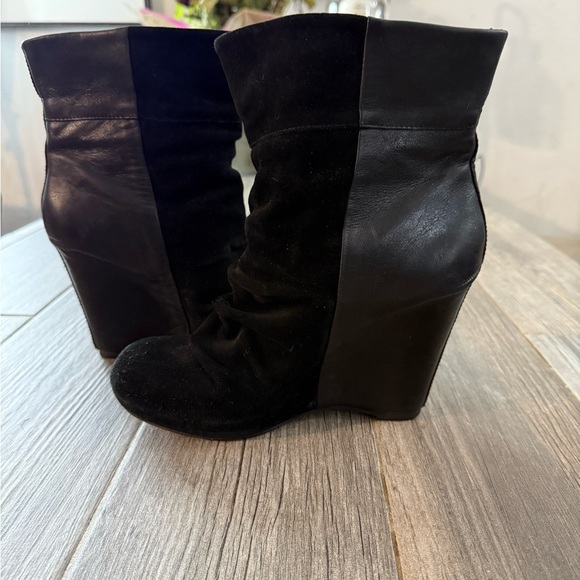 Aldo Black Heeled Boots for Women - Picture 6 of 8